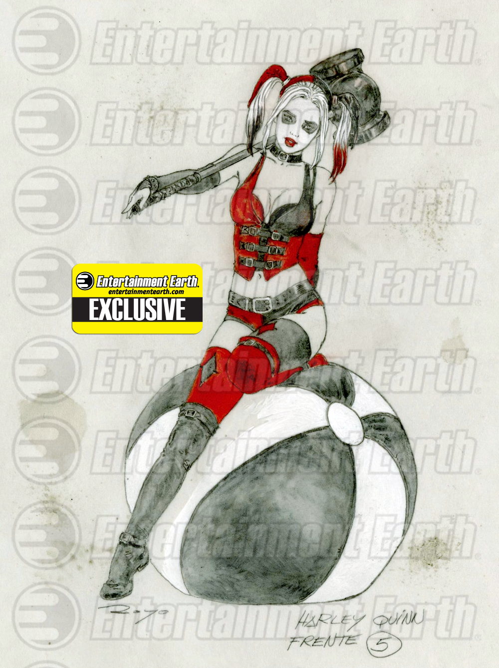 Harley Quinn Statue by Yamato USA - Art by Luis Royo
