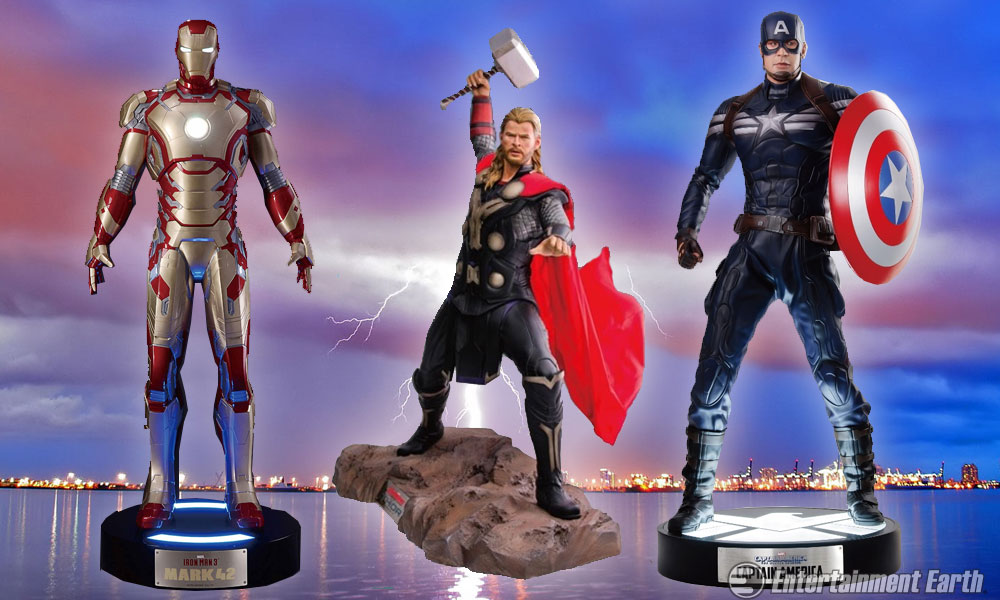 Assemble the Avengers in Your Living Room as LifeSize Statues