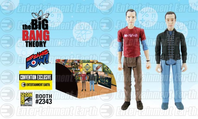 THE BIG BANG THEORY™ Sheldon and Stuart 3 ¾-Inch Action Figures Set of 2 – Convention Exclusive