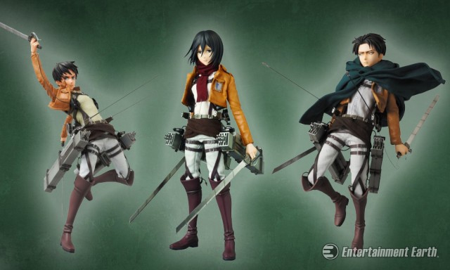 Attack on Titan Real Action Heroes Figures