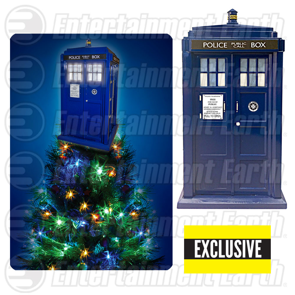 Doctor Who TARDIS Tree Topper Exclusive