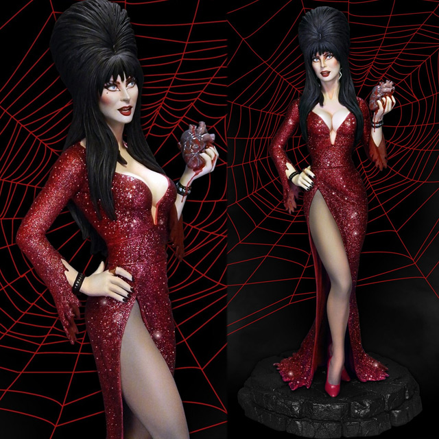 Elvira Your Heart Belongs to Me Maquette Statue