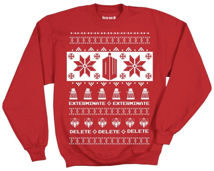 Doctor Who Christmas Sweater