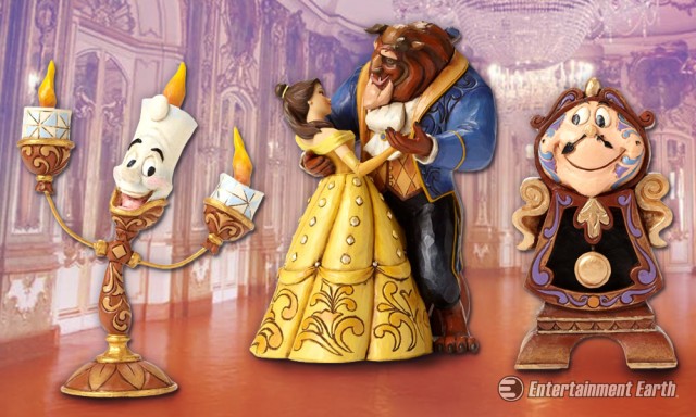 Beauty and the Beast Statues