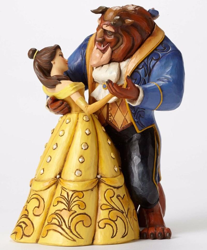 Belle and Beast Statue