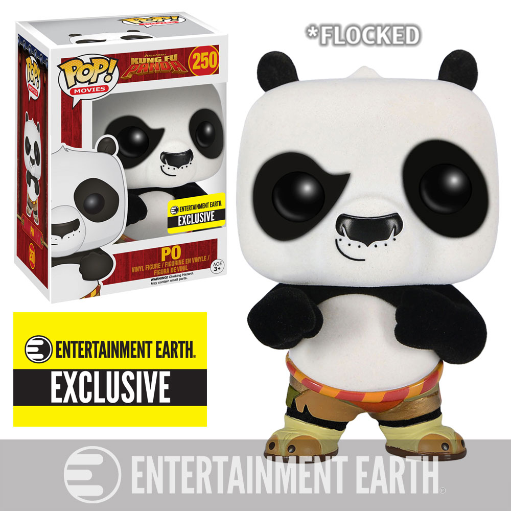 Kung Fu Panda Flocked Pop! Vinyl Exclusive