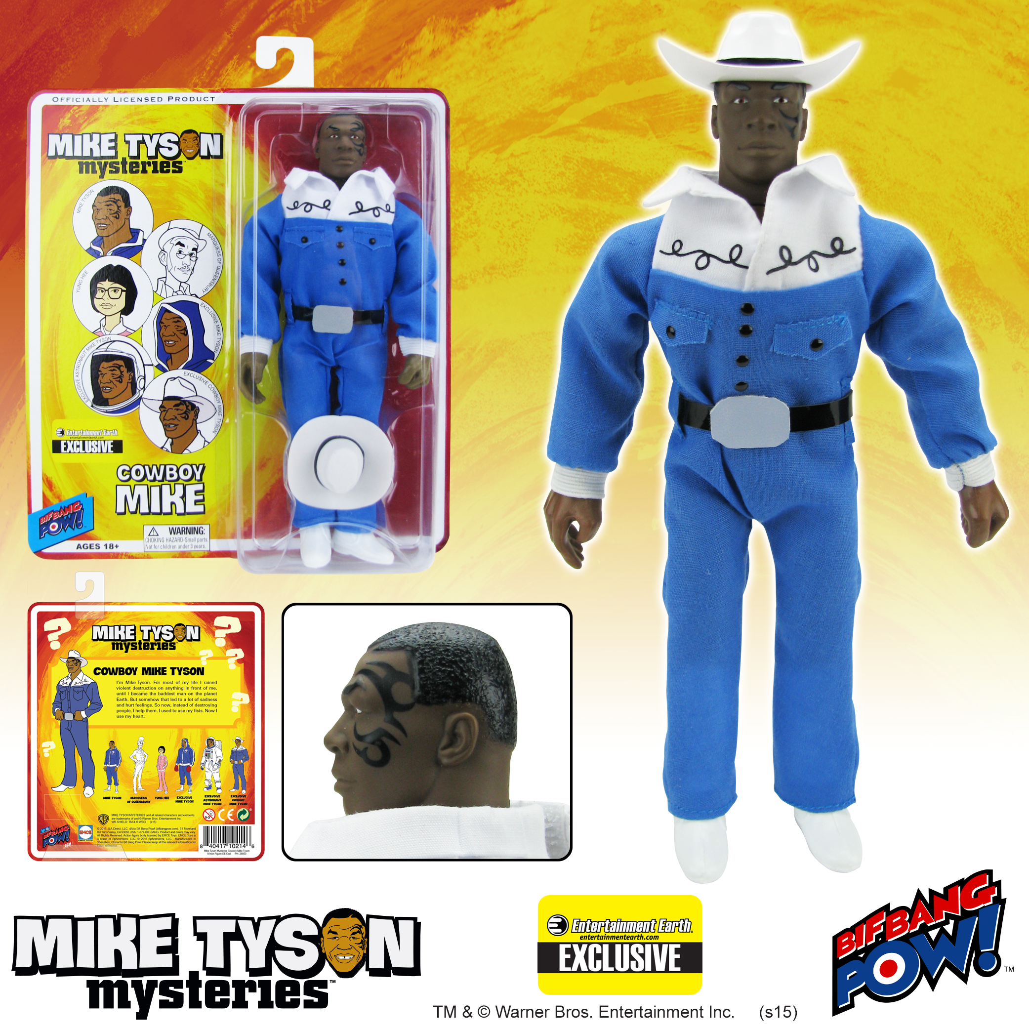 Mike Tyson Cowboy Figure