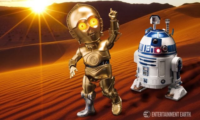 R2-D2 C-3PO Egg Attack Figures