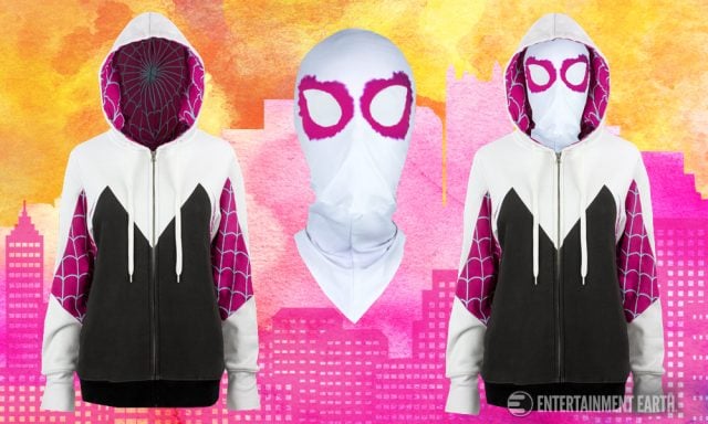  Marvel Spider-Gwen Women's Hoodie with Mask - Previews Exclusive
