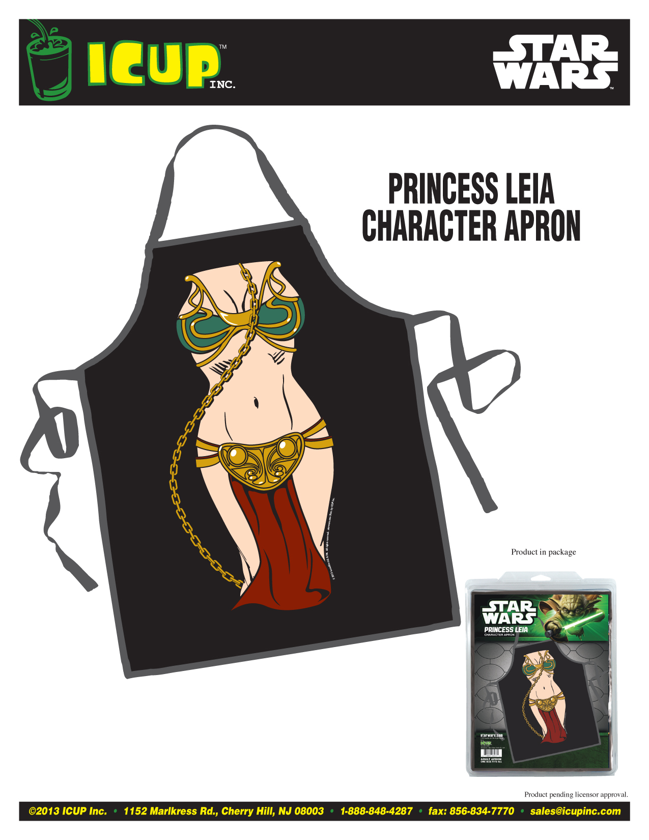 Star Wars Princess Leia Be the Character Apron