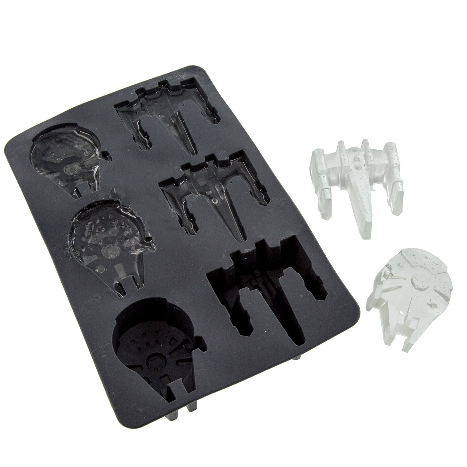 Star Wars X-Wing and Millennium Falcon Ice Cube Tray