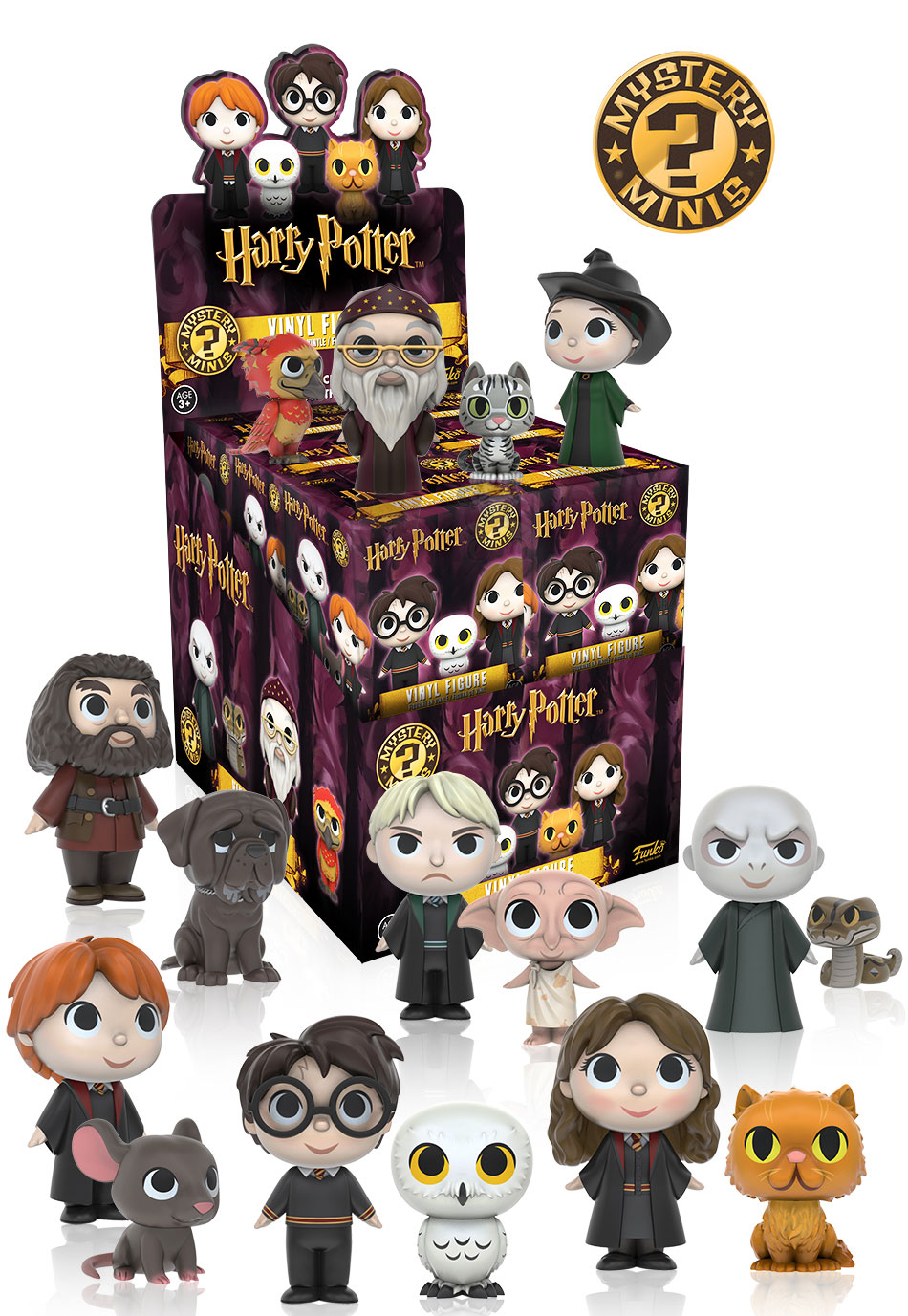 Harry Potter Mystery Minis Mini-Figure Display Case