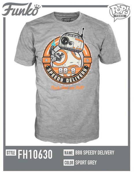 Star Wars BB-8 Speedy Delivery Pop! T-Shirt