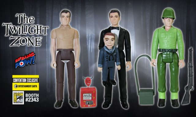 The Twilight Zone Color Action Figures Convention Exclusive