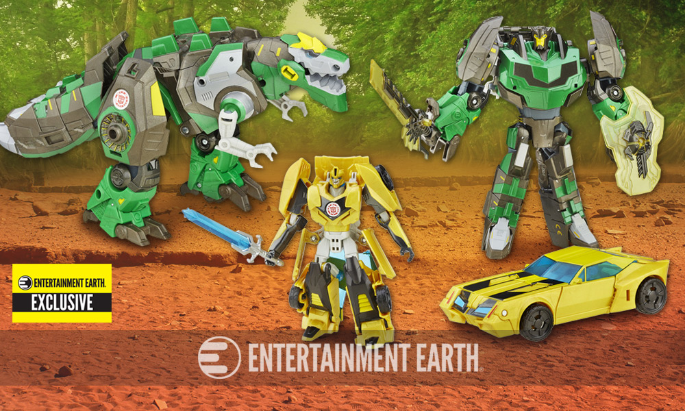 Transformers Asia Kids Day Platinum Edition Robots in Disguise Premium Grimlock and Bumblebee 2-Pack - Exclusive