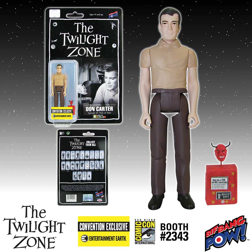 The Twilight Zone Don Carter 3 3/4-Inch Action Figure In Color - Convention Exclusive