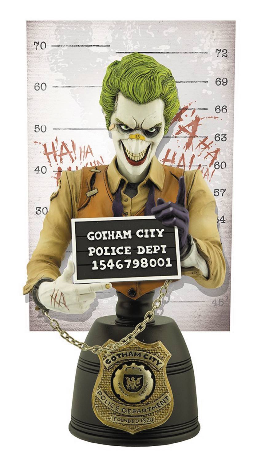 Batman Joker Mugshot Bust