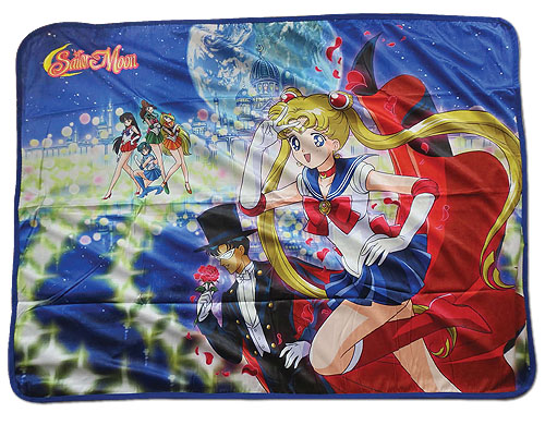  Sailor Moon Group Sublimation Throw Blanket