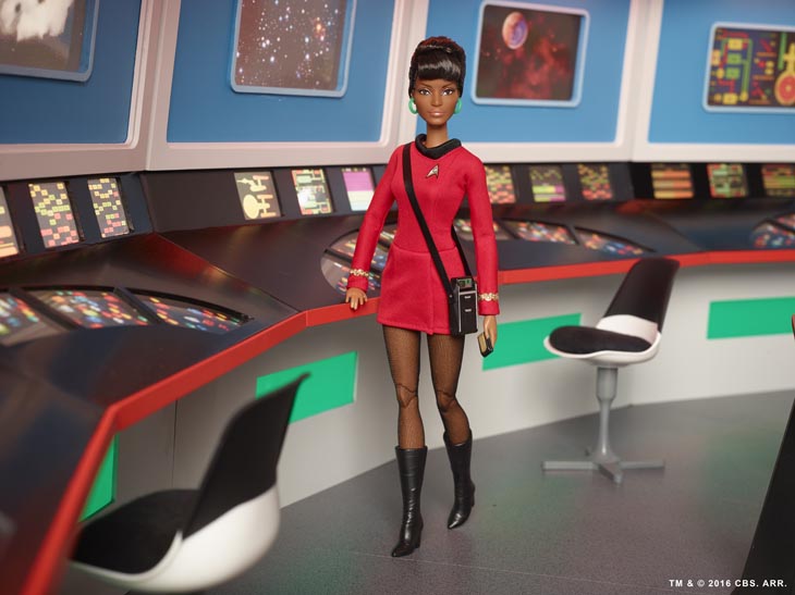 Barbie Star Trek 50th Anniversary Uhura Silver Label Doll