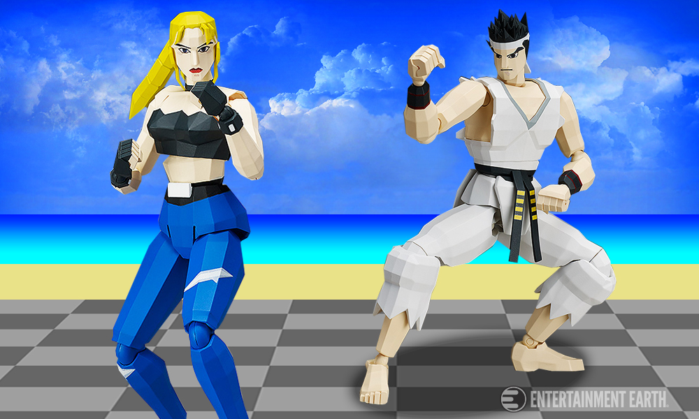 Virtua Fighter Sarah Bryant and Akira P2 Version Figma Action Figure