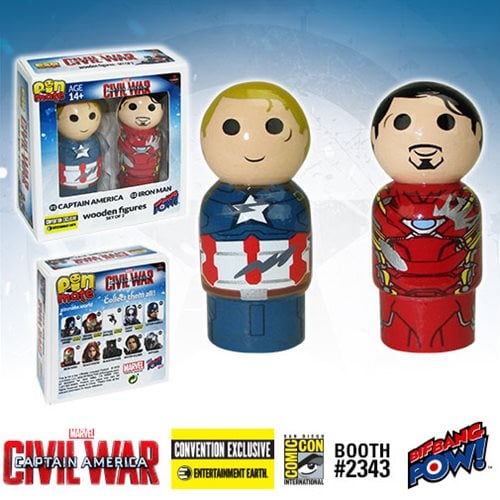 Captain America Civil War Pin Mate