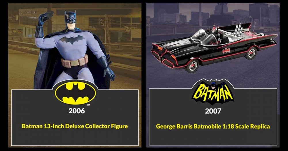 Batman Toys for 2006 and 2007