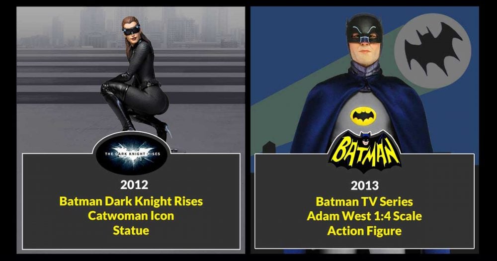 2012 & 2013 Batman Collectibles