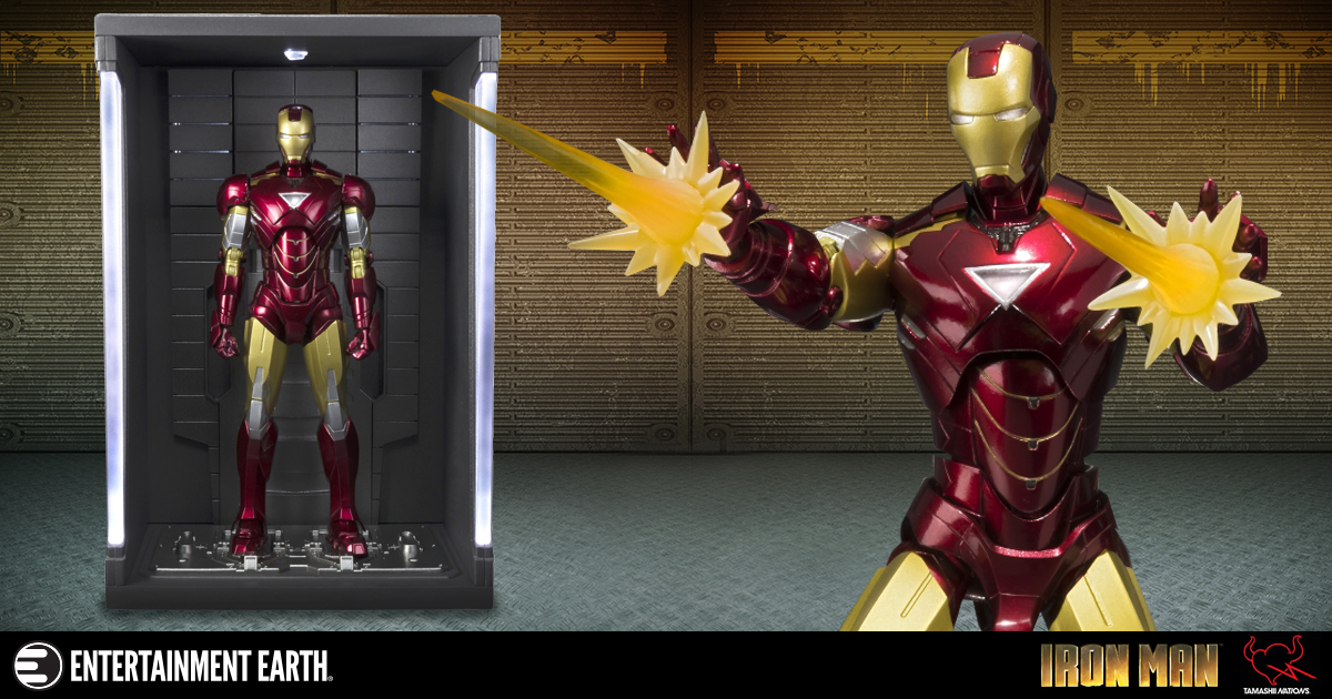  SH Figuarts Iron Man Mark VI Hall of Armor