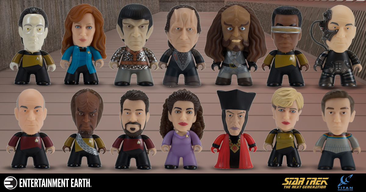 Star Trek: The Next Generation Make it So Collection Titans Mini-Figure