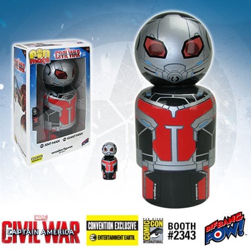 Ant-Man and Giant Man Pin Mate Wooden Figure Set of 2 - Convention Exclusive