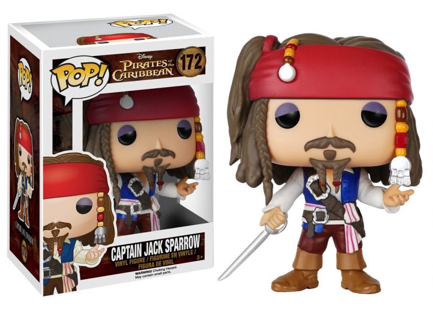 Pirates of the Caribbean Jack Sparrow Pop! Vinyl Figure