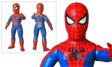 Spider-Man Sofubi Retro Action Figure
