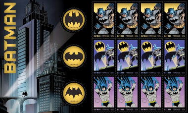 Batman Postage Stamps Kicks Off New York Comic Con