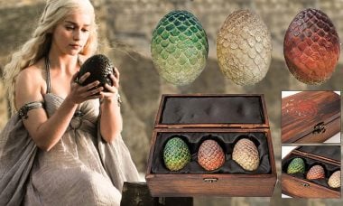 Game of Thrones Dragon Egg Prop Replica Set