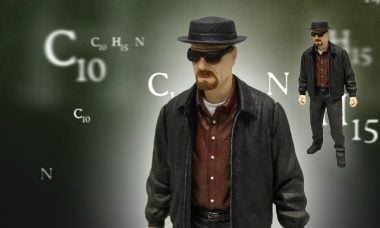 Heisenberg Deals in Style as a 12 Inch Action Figure