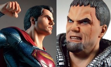 Superman & General Zod Pre-Assembled Resin Model Kits