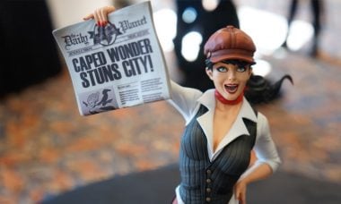 Extra, Extra, Read All About the New Bombshell Statue