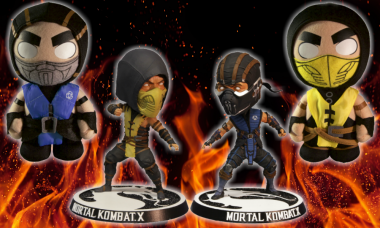 Kombat Begins with These Ninja Bobble Heads and Plush