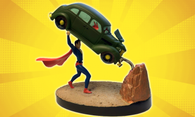 Superman’s First Appearance Is Premium and in Motion as New Statue