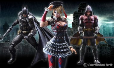 Batman and Robin Take on Harley Quinn as New Play Arts Kai Figures