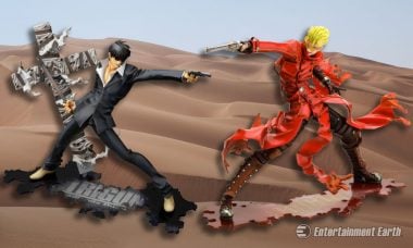 Wild West Steampunk Heroes from Trigun Are Epic ArtFXJ Statues