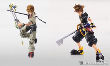 Wield the Keyblade with Kingdom Hearts Play Arts Kai Figures