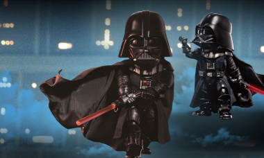 The Dark Side Is in Full Force with Darth Vader Egg Attack Figure