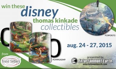 Entertainment Earth Giveaway: Thomas Kinkade Disney Collectibles