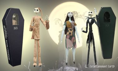 Visit the Holiday Worlds of Old with The Nightmare Before Christmas Action Figures