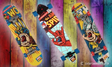 Catch a Ride Down the Boardwalk with Marvel Screaming Hand Skateboards