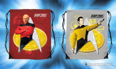 Boldly Go in Style with These Star Trek: The Next Generation Cinch Bags