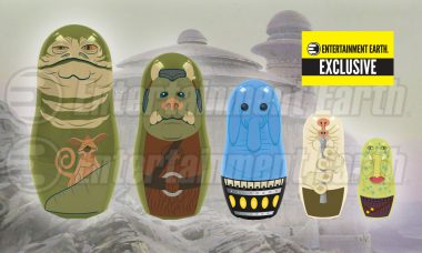 Jabba the Hutt and His Nesting Dolls Invite You to an Exclusive Party at His Palace