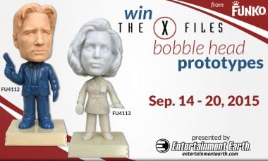 Entertainment Earth Giveaway: X-Files Bobble Head Prototypes