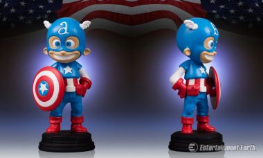Baby Captain America Is Ready to Save the Day as New Statue Based on Skottie Young Art